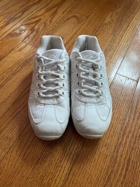 Classic All-White Athletic Sneakers